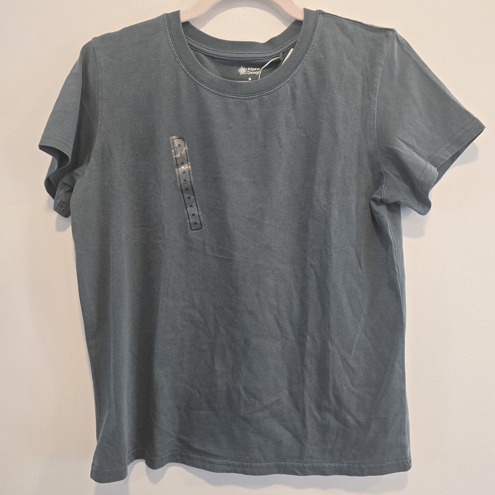 Alpine Design Green Womens Tee Size M NWT
